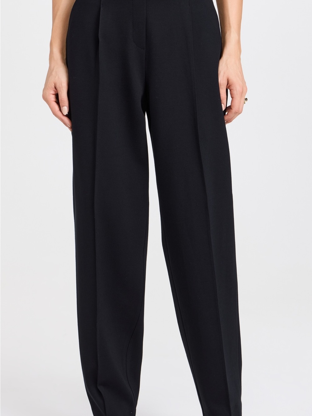 SPANX Black High-Waist Point Barrel Pant